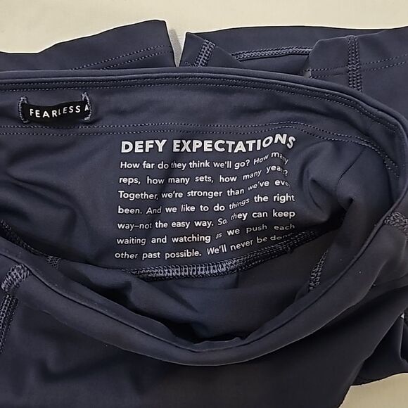 ATHLETA Allyson Felix Legend Shortie Blue Size xs - Picture 8 of 11